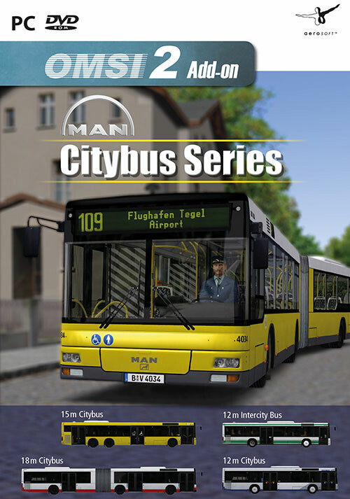 OMSI 2 Add-On MAN Citybus Series - Cover / Packshot