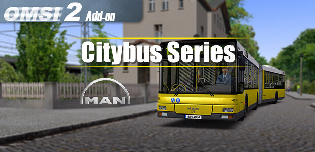 OMSI 2 Add-On MAN Citybus Series - Cover / Packshot