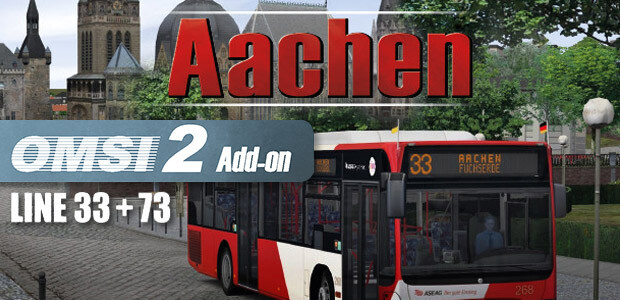 OMSI 2 Add-On Aachen - Cover / Packshot