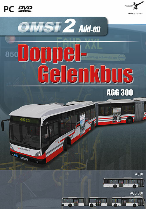 OMSI 2 Add-On Doppelgelenkbus AGG 300 - Cover / Packshot