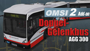 OMSI 2 Add-On Doppelgelenkbus AGG 300