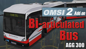 OMSI 2 Add-On Bi-articulated bus AGG300