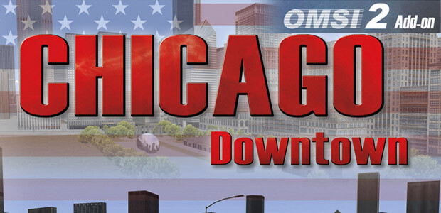 OMSI 2 Add-On Chicago Downtown - Cover / Packshot
