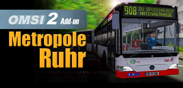 OMSI 2 Add-On Metropole Ruhr - Cover / Packshot