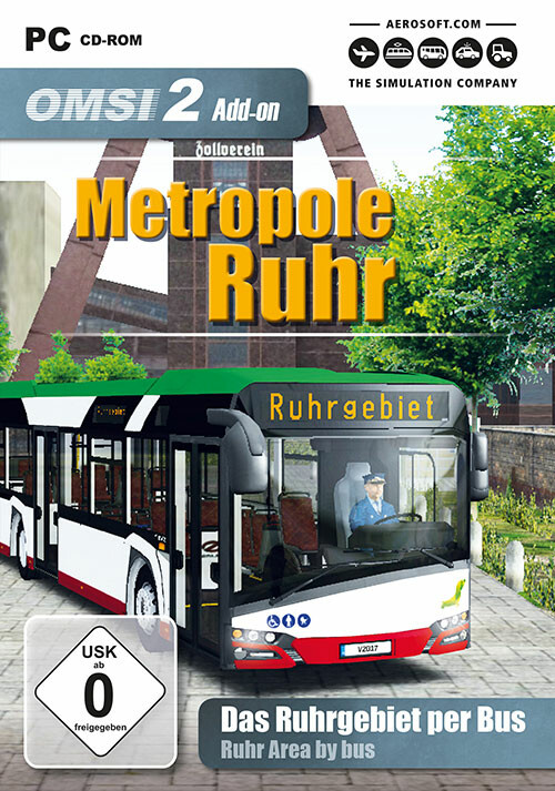 OMSI 2 Add-On Metropole Ruhr - Cover / Packshot