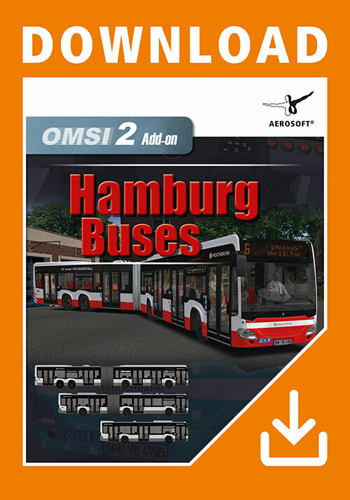 OMSI 2 Add-On Hamburg Buses - Cover / Packshot