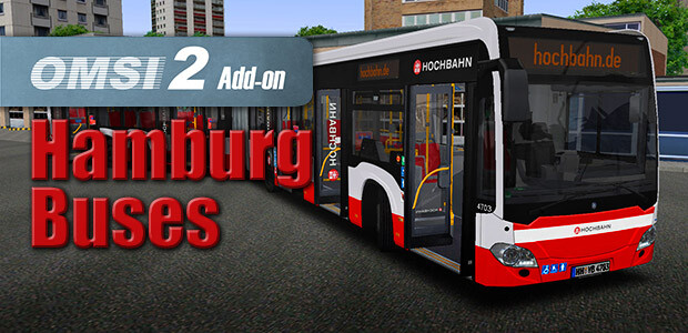 OMSI 2 Add-On Hamburg Buses - Cover / Packshot