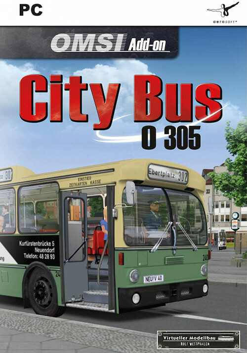 OMSI 2 Add-On City Bus O305 - Cover / Packshot