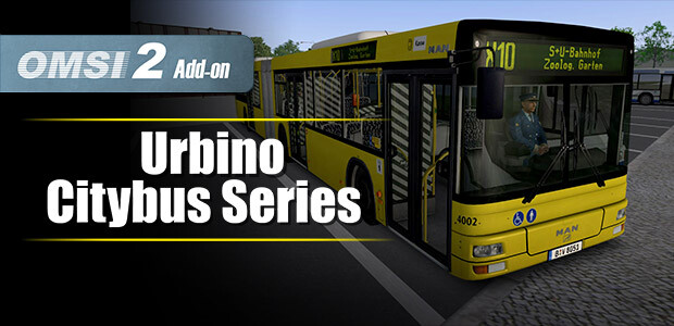 OMSI 2 Add-On Urbino Citybus Series - Cover / Packshot
