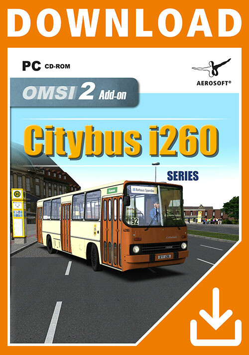 OMSI 2 Add-On Citybus i260 Series - Cover / Packshot