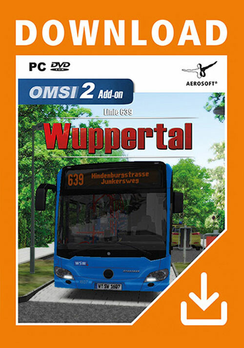 OMSI 2 Add-On Wuppertal Buslinie 639 - Cover / Packshot