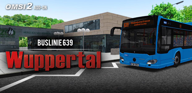 OMSI 2 Add-On Wuppertal Buslinie 639 - Cover / Packshot