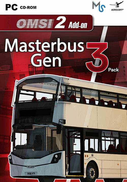 OMSI 2 Add-On Masterbus Gen 3 Pack - Cover / Packshot
