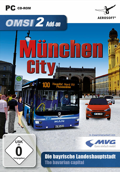 OMSI 2 Add-On München City - Cover / Packshot