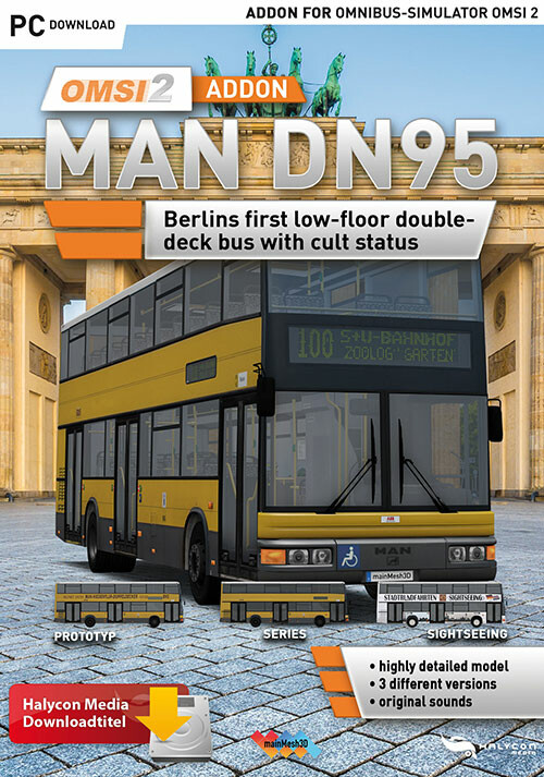 OMSI 2 Add-On MAN DN95 - Cover / Packshot