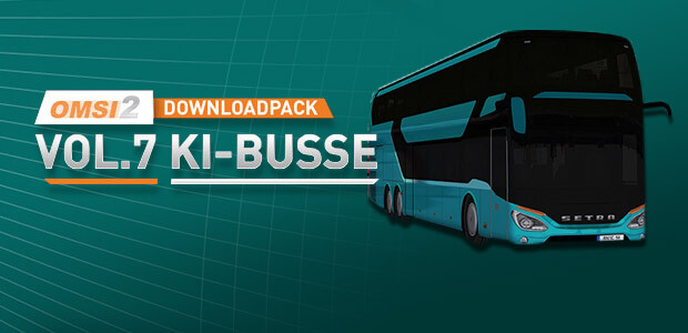 OMSI 2 Downloadpack Vol. 7 - KI-Busse - Cover / Packshot