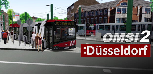 OMSI 2 Add-On Düsseldorf - Cover / Packshot