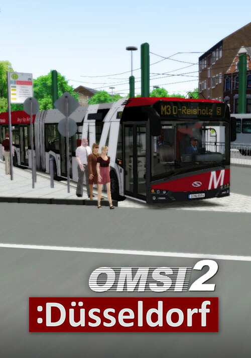 OMSI 2 Add-On Düsseldorf - Cover / Packshot