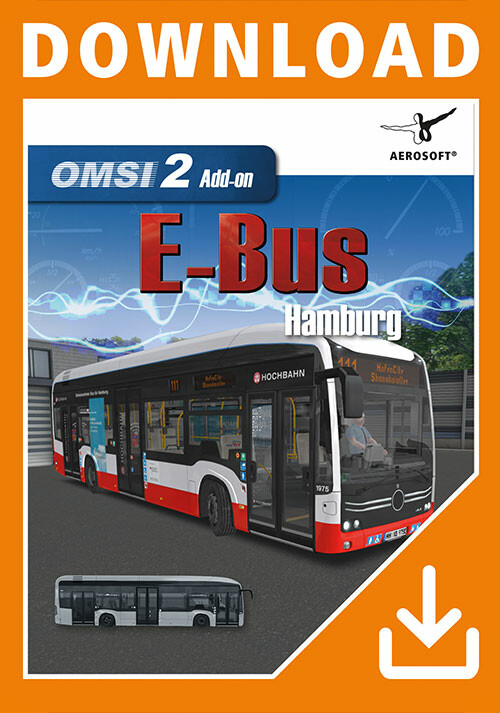OMSI 2 Add-On E-Bus Hamburg - Cover / Packshot