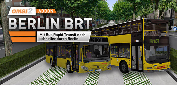 OMSI 2 Add-On Berlin BRT - Cover / Packshot