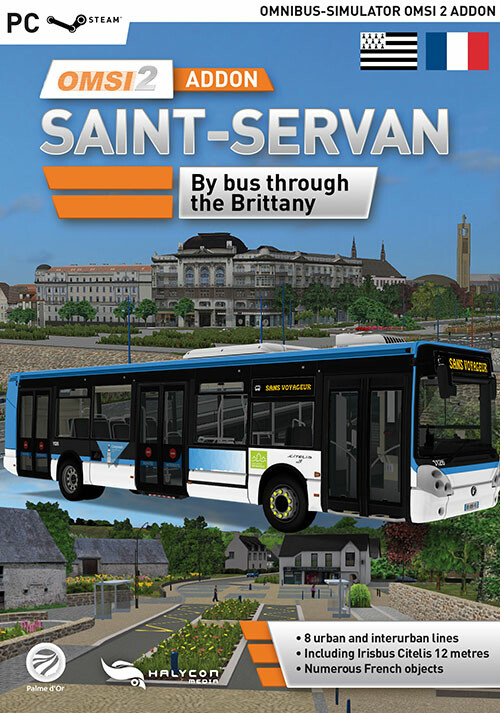 OMSI 2 Add-On Saint-Servan - Cover / Packshot