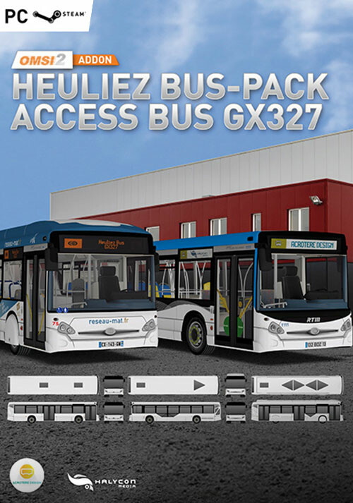 OMSI 2 Add-On Heuliez Bus-Pack Access Bus GX327 - Cover / Packshot