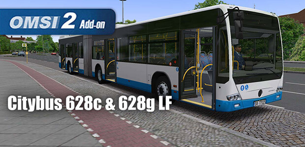 OMSI 2 Add-On Citybus 628c & 628g LF - Cover / Packshot