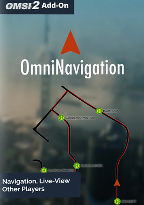 OMSI 2 Add-On OmniNavigation - Cover / Packshot