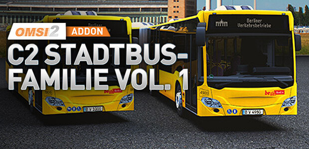 OMSI 2 Add-On C2-Stadtbus-Familie Vol. 1 - Cover / Packshot
