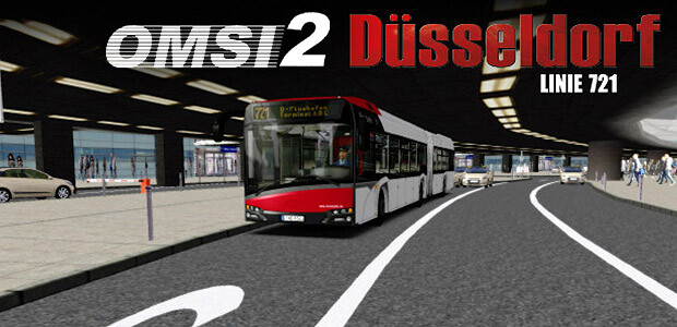 OMSI 2 Add-On Düsseldorf - Linie 721 - Cover / Packshot