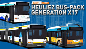 OMSI 2 Add-On Heuliez Bus-Pack Generation X17