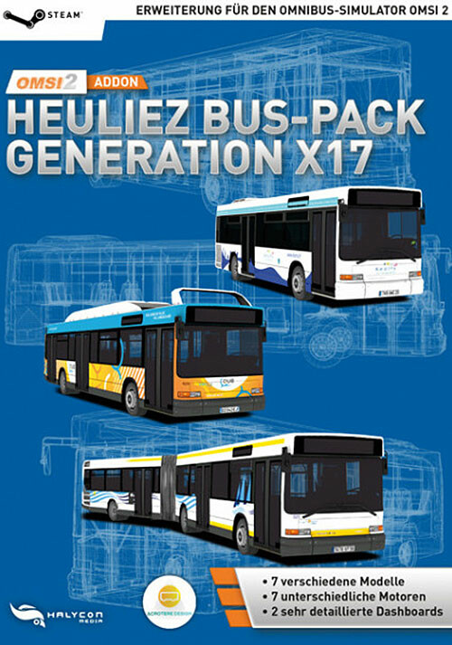OMSI 2 Add-On Heuliez Bus-Pack Generation X17 - Cover / Packshot
