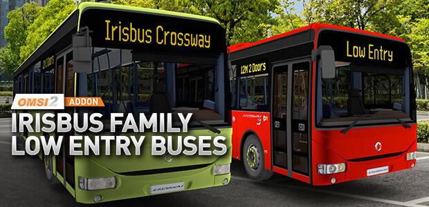 OMSI 2 Add-On Irisbus Family - Low Entry Buses - Cover / Packshot