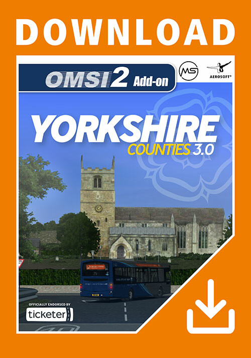 OMSI 2 Add-on Yorkshire Counties - Cover / Packshot