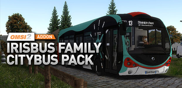 OMSI 2 - Add-on Irisbus Familie - Citybus Pack - Cover / Packshot