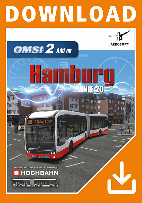 OMSI 2 Add-on Hamburg Linie 20 - Cover / Packshot