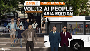 OMSI 2 Add-on Downloadpack Vol. 12 - AI-People - Asia-Edition