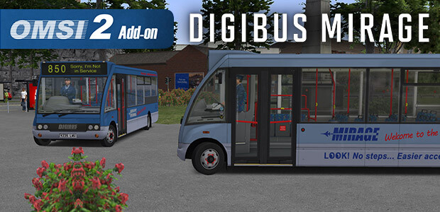 OMSI 2 Add-on Digibus Mirage - Cover / Packshot