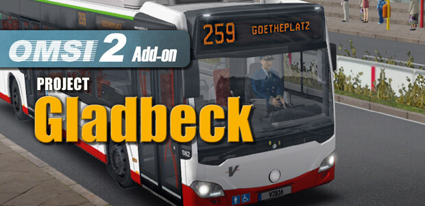 OMSI 2 Add-On Project Gladbeck - Cover / Packshot