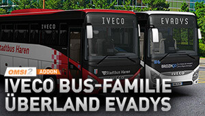 OMSI 2 Add-on IVECO Bus-Familie Überland Evadys