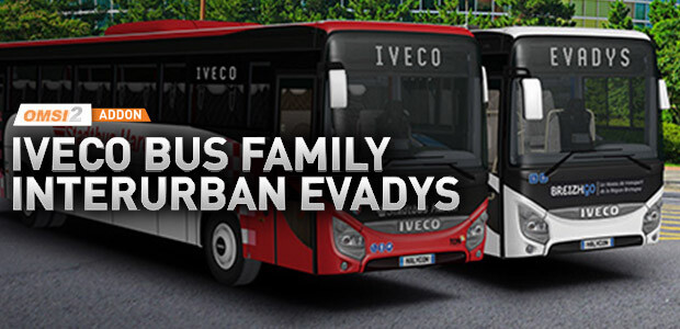 OMSI 2 Add-on IVECO Bus-Familie Überland Evadys - Cover / Packshot
