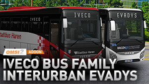 OMSI 2 Add-on IVECO Bus-Familie Überland Evadys