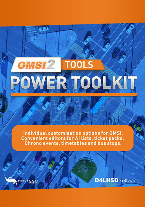 OMSI 2 Tools - Power Toolkit - Cover / Packshot