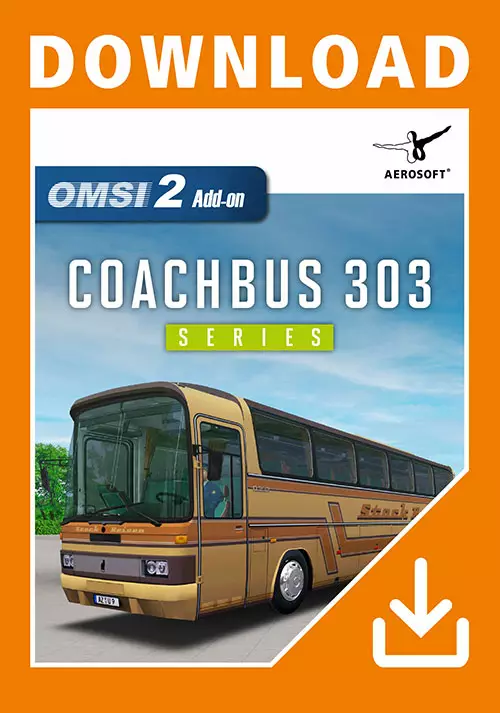 OMSI 2 Add-on Coachbus 303-Series - Cover / Packshot