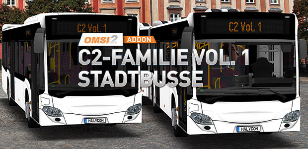 OMSI 2 Add-on C2-Familie Vol. 1 Stadtbusse - Cover / Packshot