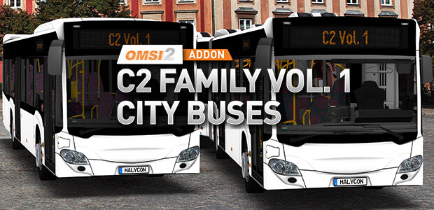 OMSI 2 Add-on C2 Family Vol. 1 City Buses - Cover / Packshot