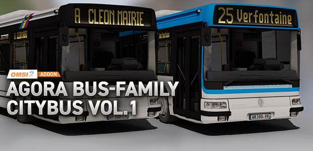 OMSI 2 Add-on Agora Bus-Familie Stadtbus Vol. 1 - Cover / Packshot