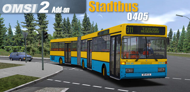 OMSI 2 Add-On Citybus O405 - Cover / Packshot