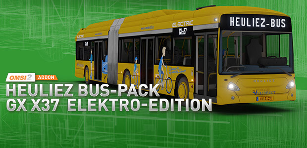 OMSI 2 Add-on Heuliez Bus-Pack GX x37 Elektro-Edition - Cover / Packshot