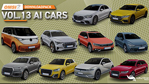 OMSI 2 Add-on Downloadpack Vol. 13 - AI Cars